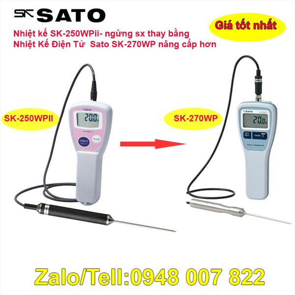 Nhiệt Kế SK-250WPII-K (SATO)